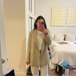 Beige H&M blazer